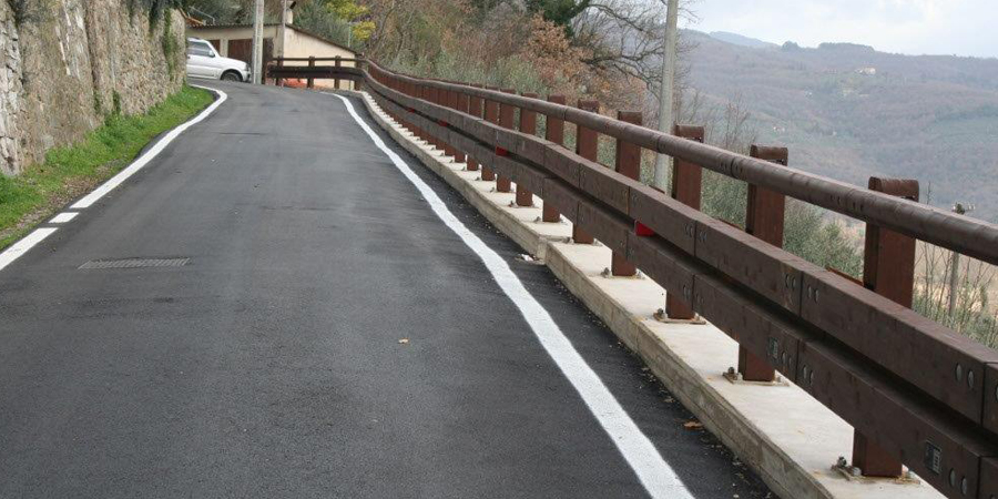 Terminati gli interventi di risanamento degli eventi calamitosi: manutenzione straordinaria sulla strada comunale della Penna Alta