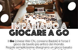 Alla biblioteca Le Fornaci si impara a giocare a Go: tre incontri aperti a tutte le età