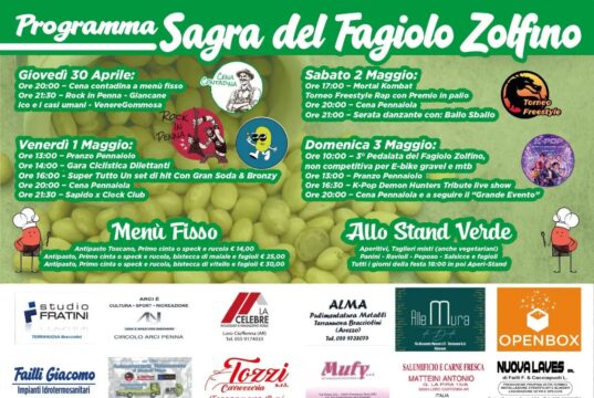 Torna la Sagra del Fagiolo Zolfino: quattro giorni di eventi, musica e tradizione