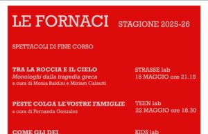 Teatro auditorium Le Fornaci, bilancio della stagione 2025/2026