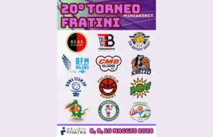 8-9-10 maggio: 20esima edizione del Torneo Fratini (minibasket femminile)