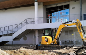Al via la riqualificazione dell’area di ingresso del Palazzetto dello Sport