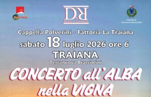 Concerto all’alba nella vigna, sabato 18 luglio 2026